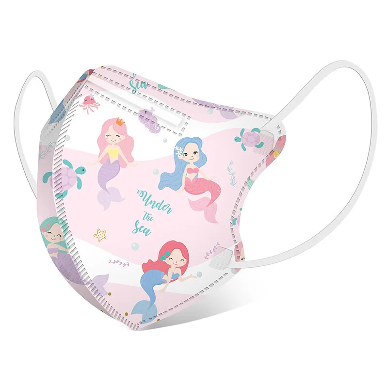 5 Layers kn95 Mask Kid kn95 Masks 6-14 Years Old Cartoons Masque Boys Girls kn95 Children ffp2 Mask Safety Protective ffp2 Mask