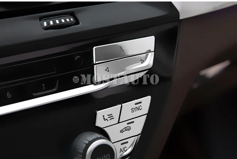 Внутренняя центральная консоль для BMW 5 серии G30 G31 кнопки управления накладка