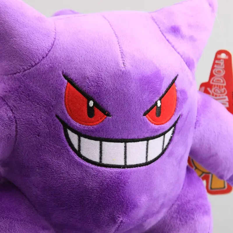 

Anime Gengar Purple Plush Toy Cartoon Figure Soft Stuffed Dolls 21 cm