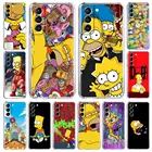 Прозрачный чехол для Samsung Galaxy S20 FE S21 Ultra S10 Plus Note 10 Lite, прозрачный мягкий чехол с забавным Гомером J. Чехол из ТПУ с изображением Симпсона