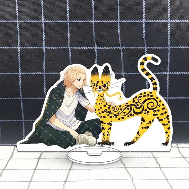 Anime Tokyo Revengers Acrylic Figure Stand Manjiro Ken Takemichi Hinata Atsushi Kimono Cosplay Model Plate Desk Decor Fans Gift |