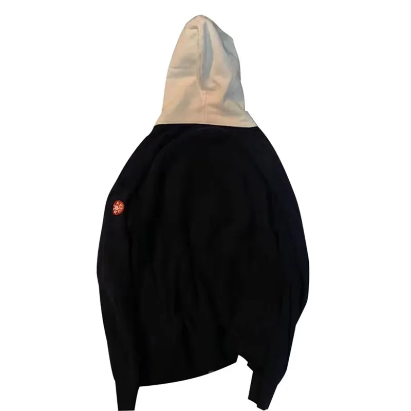 

CAVEMPT 2021fw C.E CE Hooded Men Women Top Quality Streetwear Blue Color matching Cav Empt Hoody Pullover