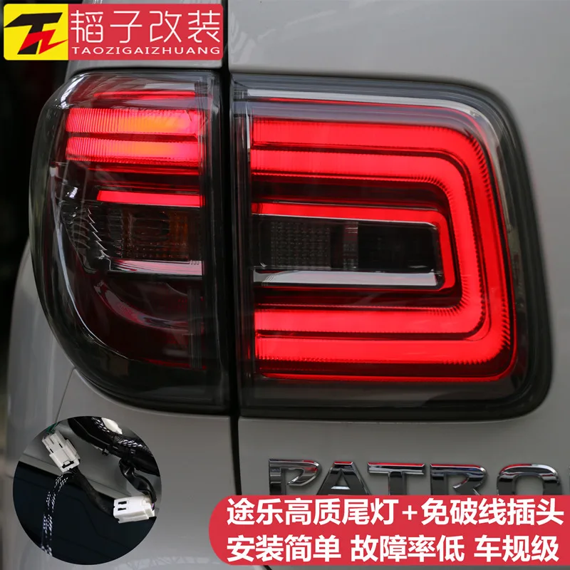KOWELL автомобиль StylingFor NISSAN Patrol 2012- задний фонарь NISSAN Y62 Royale светодиодный задний фонарь лампы для бамперов