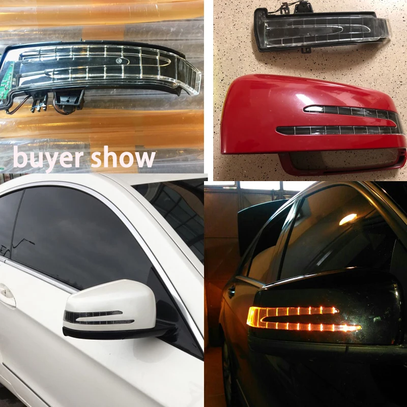 Автомобильное зеркало заднего вида автомобиля индикатор для Benz W221 W212 W204 S300 S500 S350