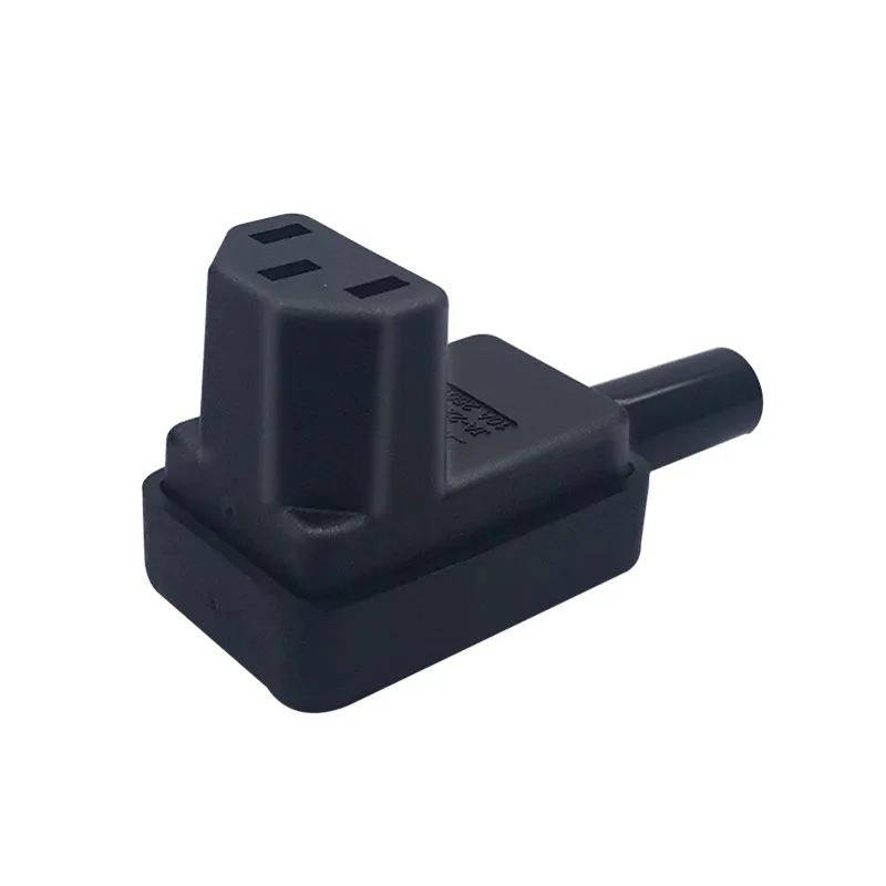 JORINDO IEC 320 C13 Female Plug Adapter 3pin Socket Power Cord Rewirable Connector down Angle Detachable | Электроника