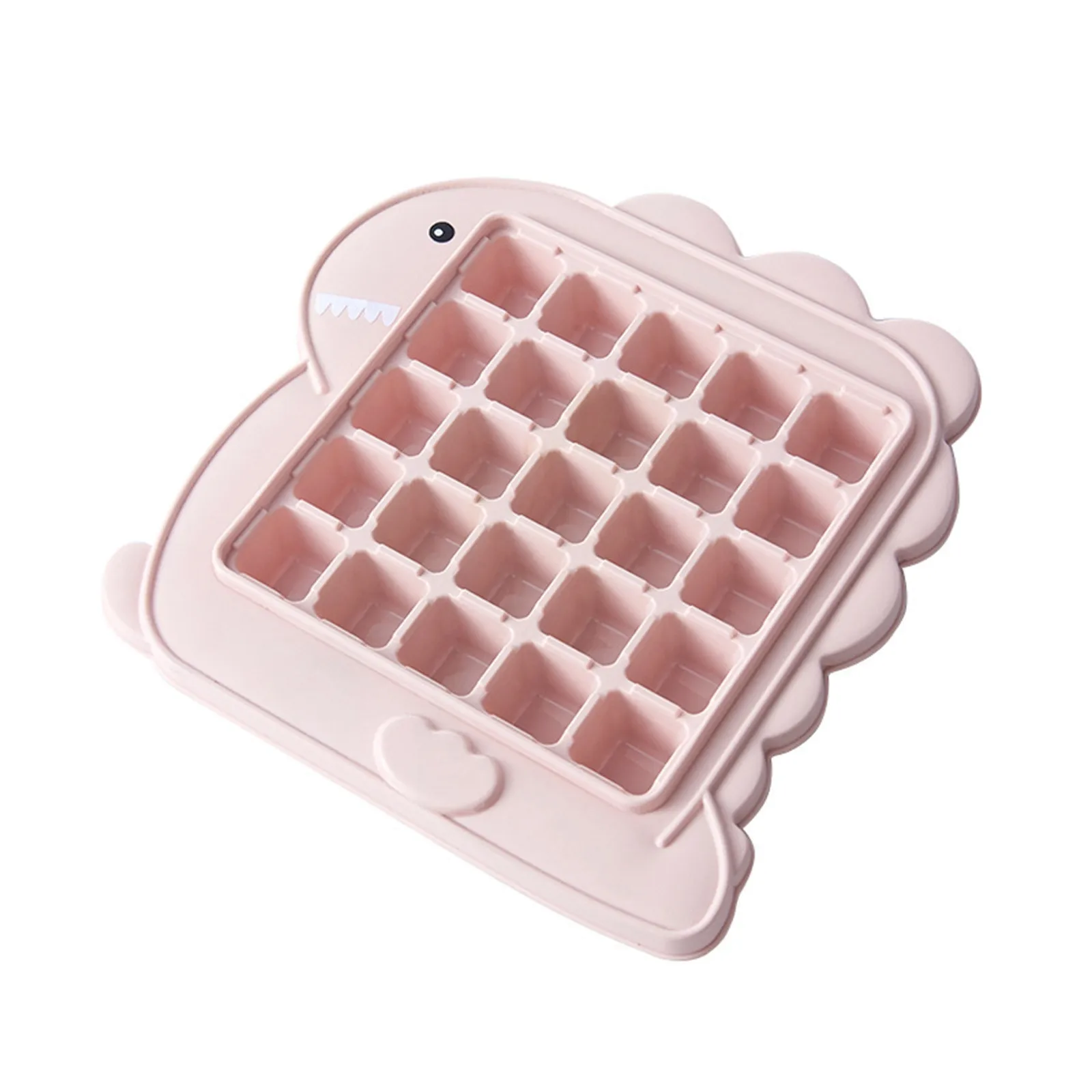 

Animal Ice-cube Trays Food Grade Silicone Ice Cube Maker Mold With Lid For Ice Cream Chocolate Party Whiskey Cocktail Drink