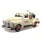 Maisto 1:24 HARLEY-DAVIDSON 2001 FLSTS HERITAGE SPRINGER 1950 Chevrolet 3100 литьем под давлением Точность моделей автомобилей Коллекция подарков
