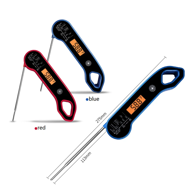 

Rotisserie Thermometer Food Thermometer Waterproof Digital Temperature Sensor Kitchen Tool