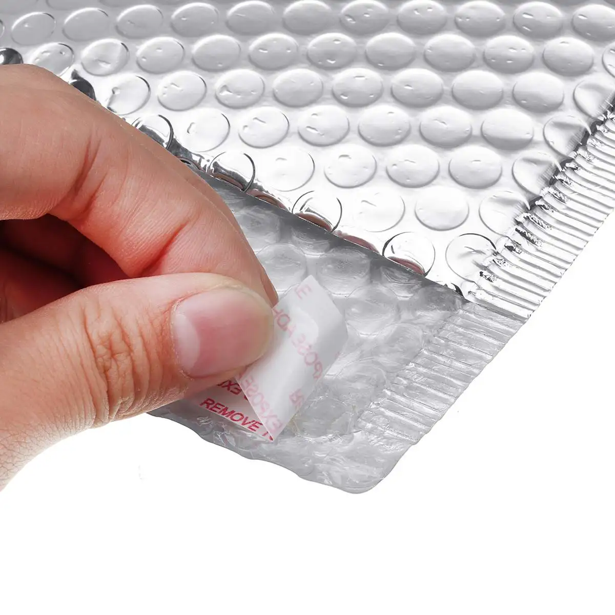 

50/30pcs/Lot Silver Plating Paper Bubble Envelopes Bags Mailers Padded Shipping Envelope Bubble Mailing Bag Packaging Bags