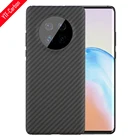 YTF-углеродное Настоящее чистое углеродное волокно для Huawei mate 40 pro арамидное волокно углеродное волокно мобильный телефон чехол Huawei mate 40 pro