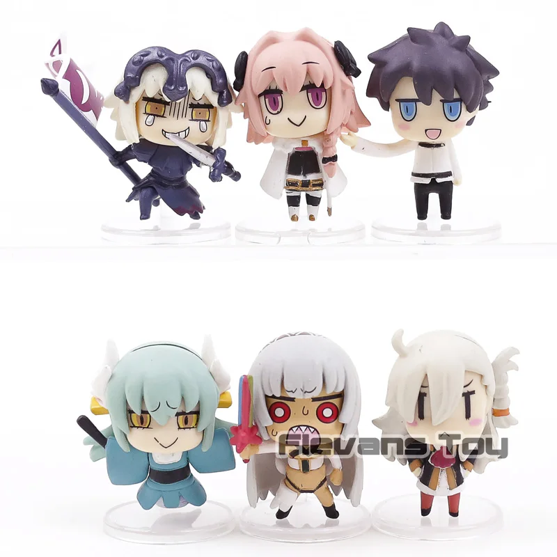 Learning with Manga! FGO Fate/Grand Order Collectible Figures Episode Saber Jeanne d'Arc Mash Scathach Elizabeth Gudako Astolfo