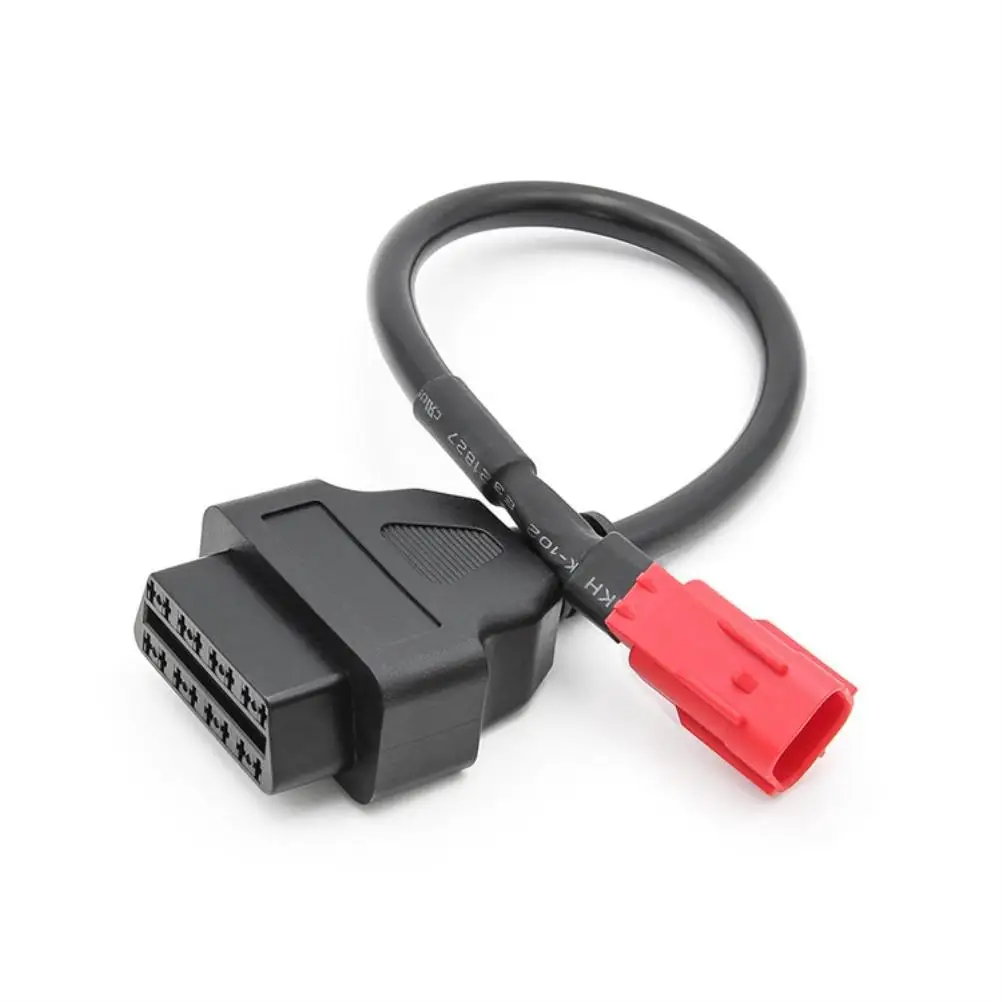 

6 Pin To 16 Pin OBD2 Adapter Cable Motorcycle Diagnostic Cable Compatible for Honda