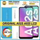 100% оригинальный 6,5 ''AMOLED дисплей для Samsung Galaxy A02s A025M A025FDS A025GDS A025M Полный ЖК сенсорный экран Запасные части
