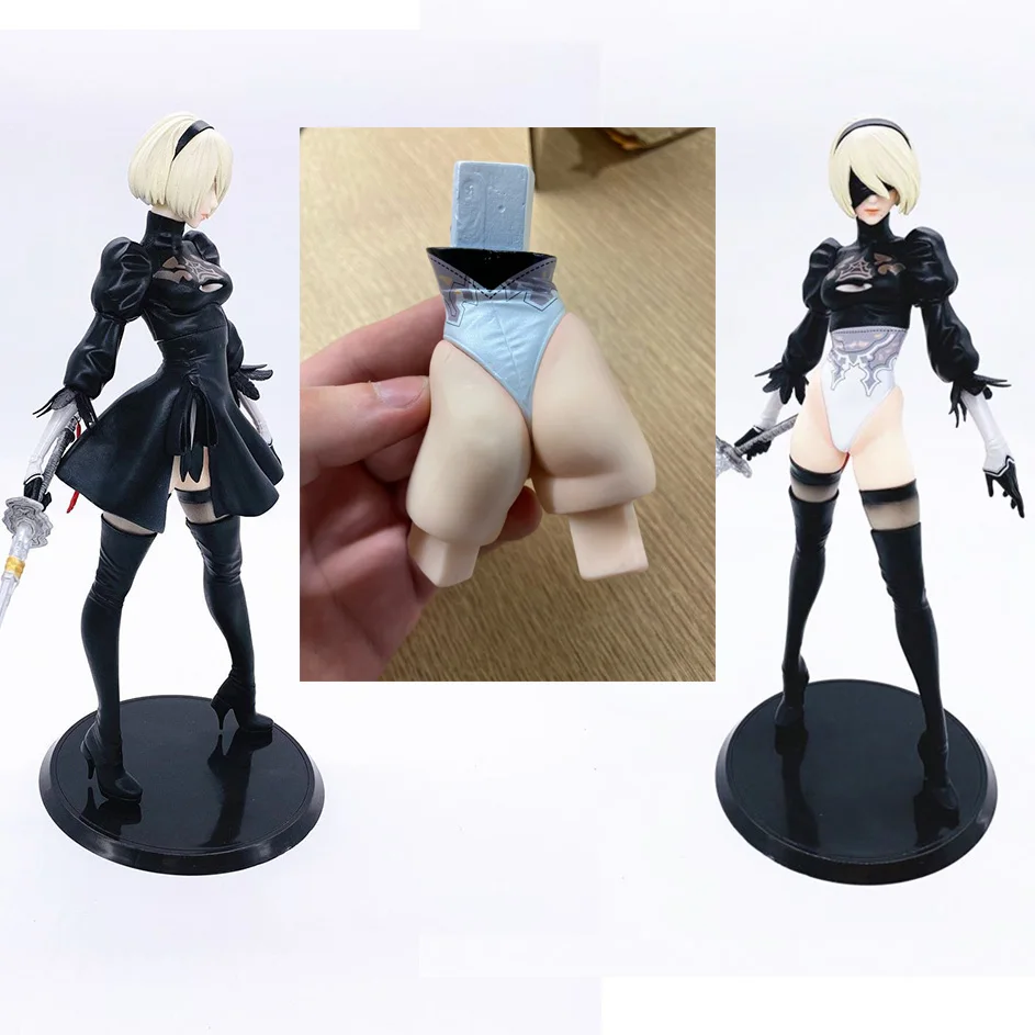 

NieR Automata Figure YoRHa No. 2 Type B 2B Sexy Figure PVC Anime NieR Automata 2B Collection Models Toys
