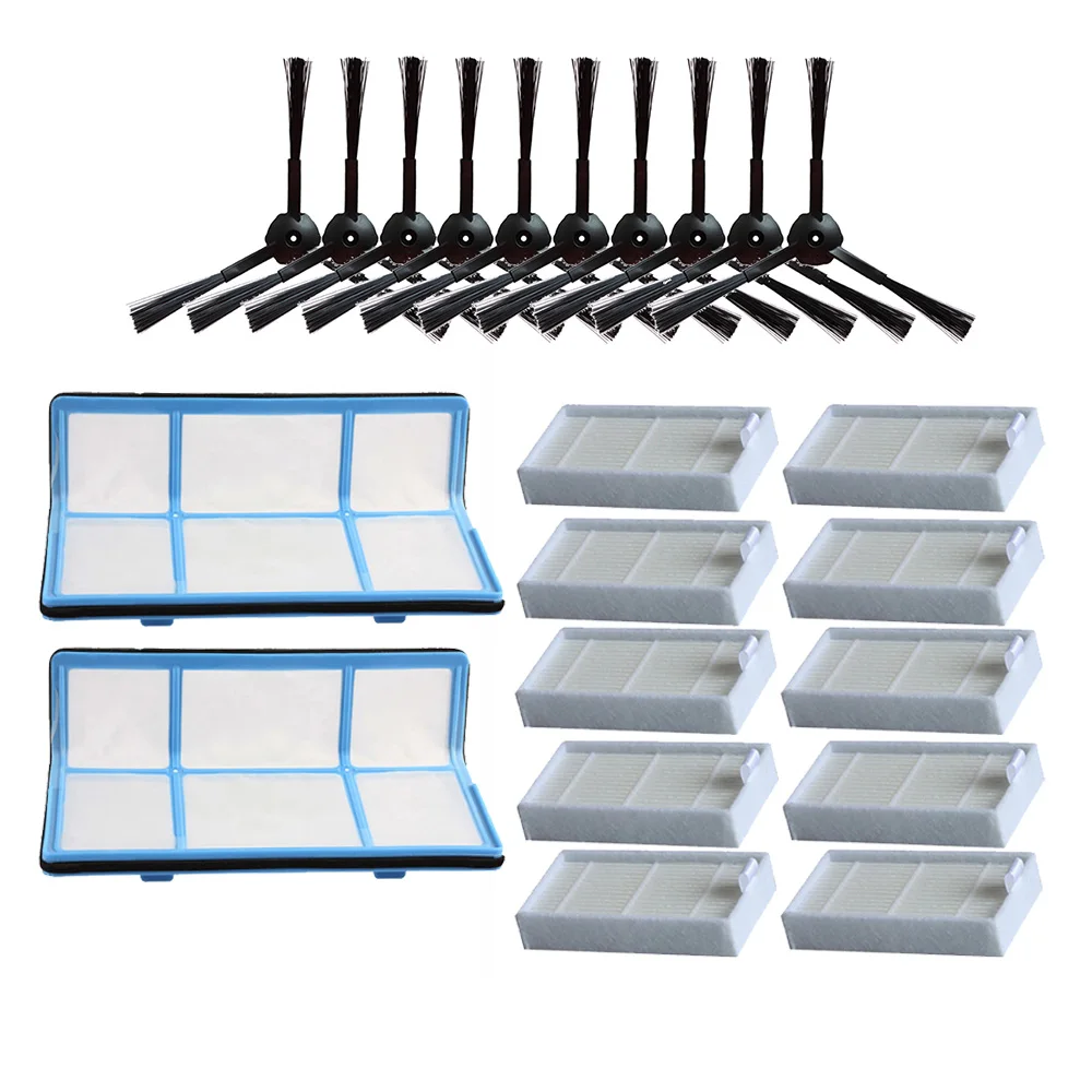 Основной пылевой фильтр боковая щетка эффективный Hepa для Ilife v5 v5s V3 V3s v5pro V50 V55 X5 V5s