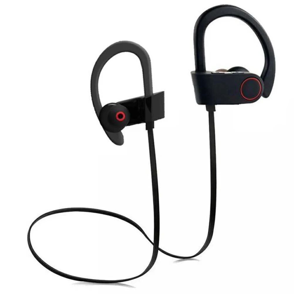 

Hanging Ear Bluetooth Headset Bass Subwoofer Wireless Button Control Earphones Sports Waterproof Sweat Proof Earbuds