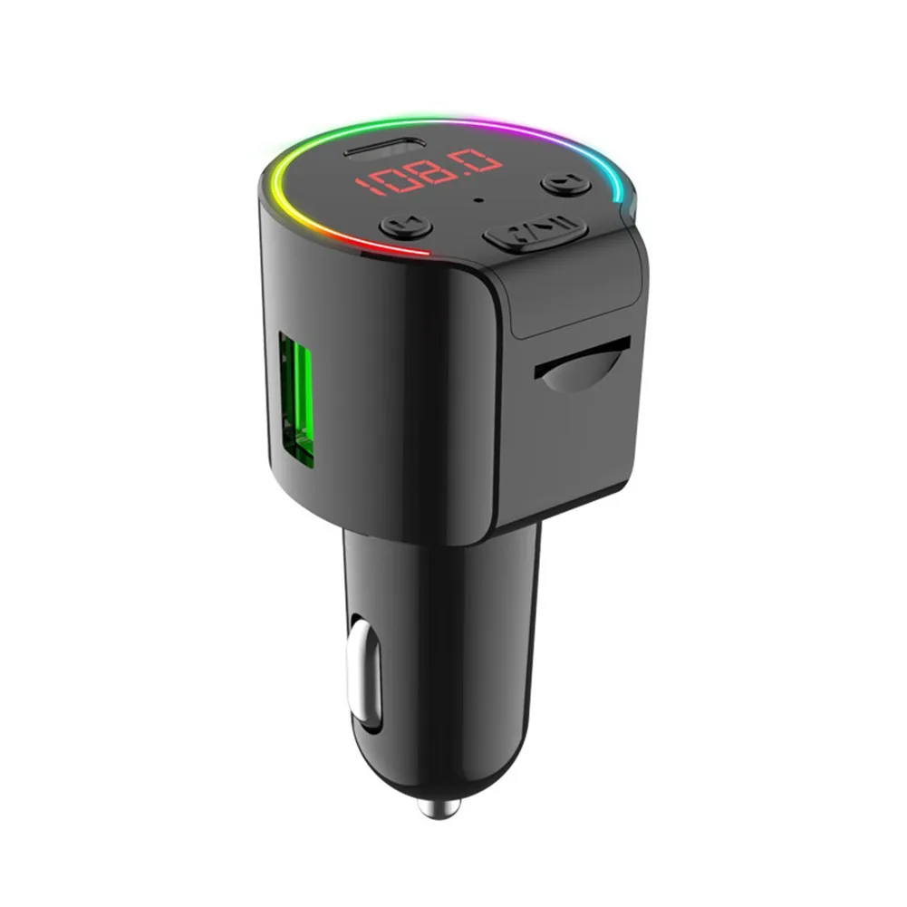 

Автомобильный беспроводной FM-трансмиттер с поддержкой Bluetooth 5,0