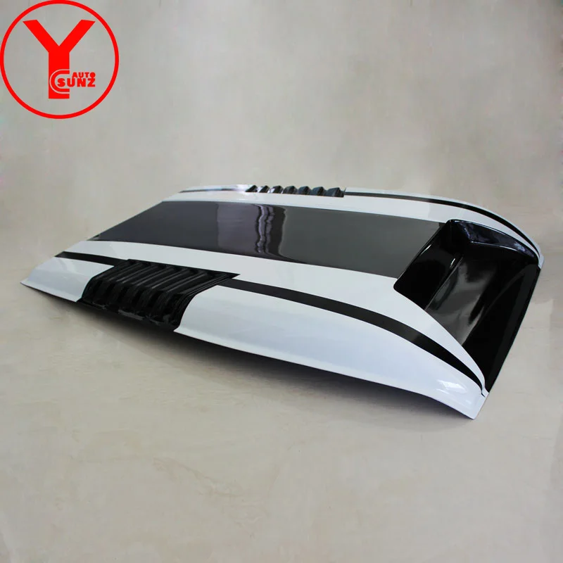 YCSUNZ белая черная крышка капота Крышка Капота автомобильные запчасти аксессуары