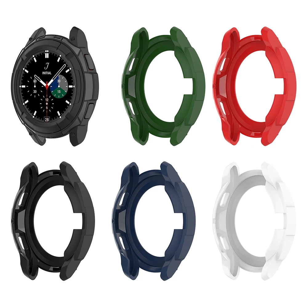 

Чехол из ТПУ для часов Samsung Galaxy Watch 4 Classic 46 мм, защитная рамка