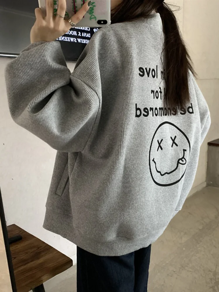 

Early Autumn 2021 Korean Women's Baseball Jacket Design Sense Loose Jacket Rac