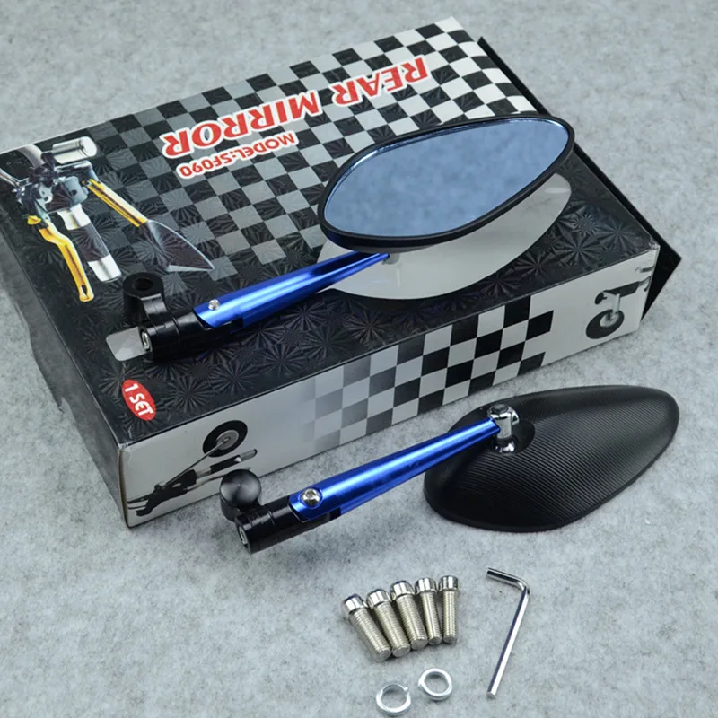 

2 шт. мотоциклетные Алюминий 7/8 "22 мм Бар Торцевая сторона Зеркало заднего вида Универсальный Мотоцикл Велосипед Руль зеркала заднего вида ...