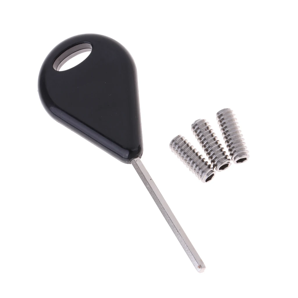 

Surf Fin Key & Fin Screw for Future 1 Key with 3 Screws Plate Longboard Surfboard Paddleboarding