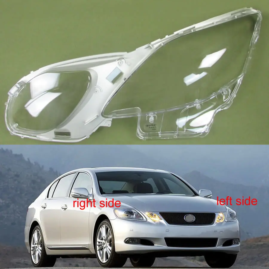 Прозрачный Абажур для Lexus GS300 GS430 GS450h GS460 2009 2010 2011 абажур передней фары|Корпус| |