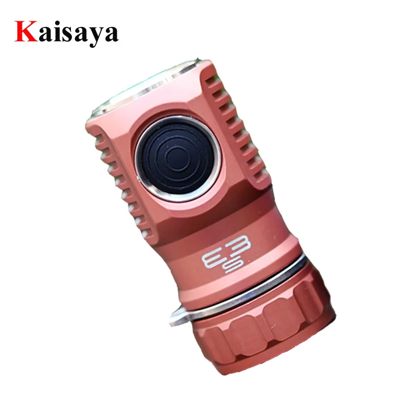 

Flashlight E3S three lights small steel bulb Mini EDC Flashlight 18350 20350 3000 Lumens