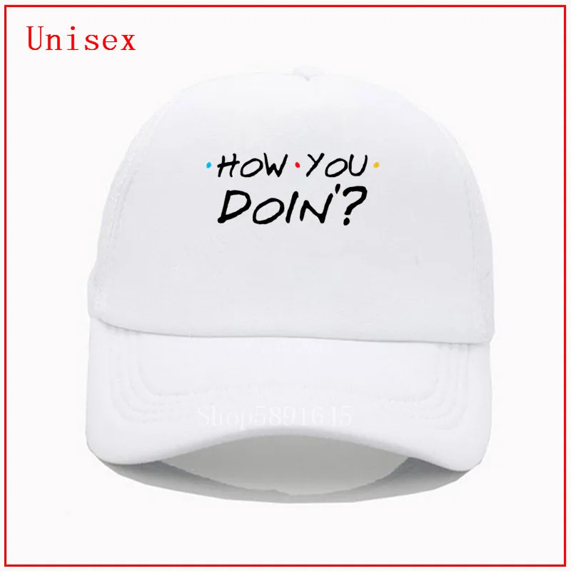 

Женская Бейсболка с надписью «How You Doin», кепки и кепки для мужчин и женщин