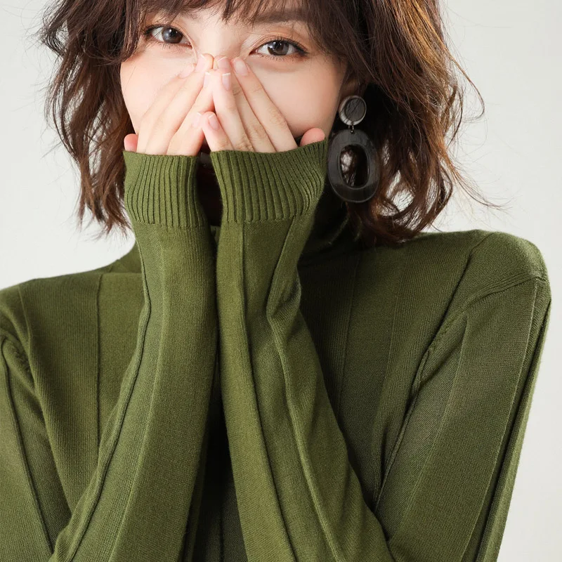 Женский трикотажный свитер addonee повседневный мягкий джемпер с воротником-поло