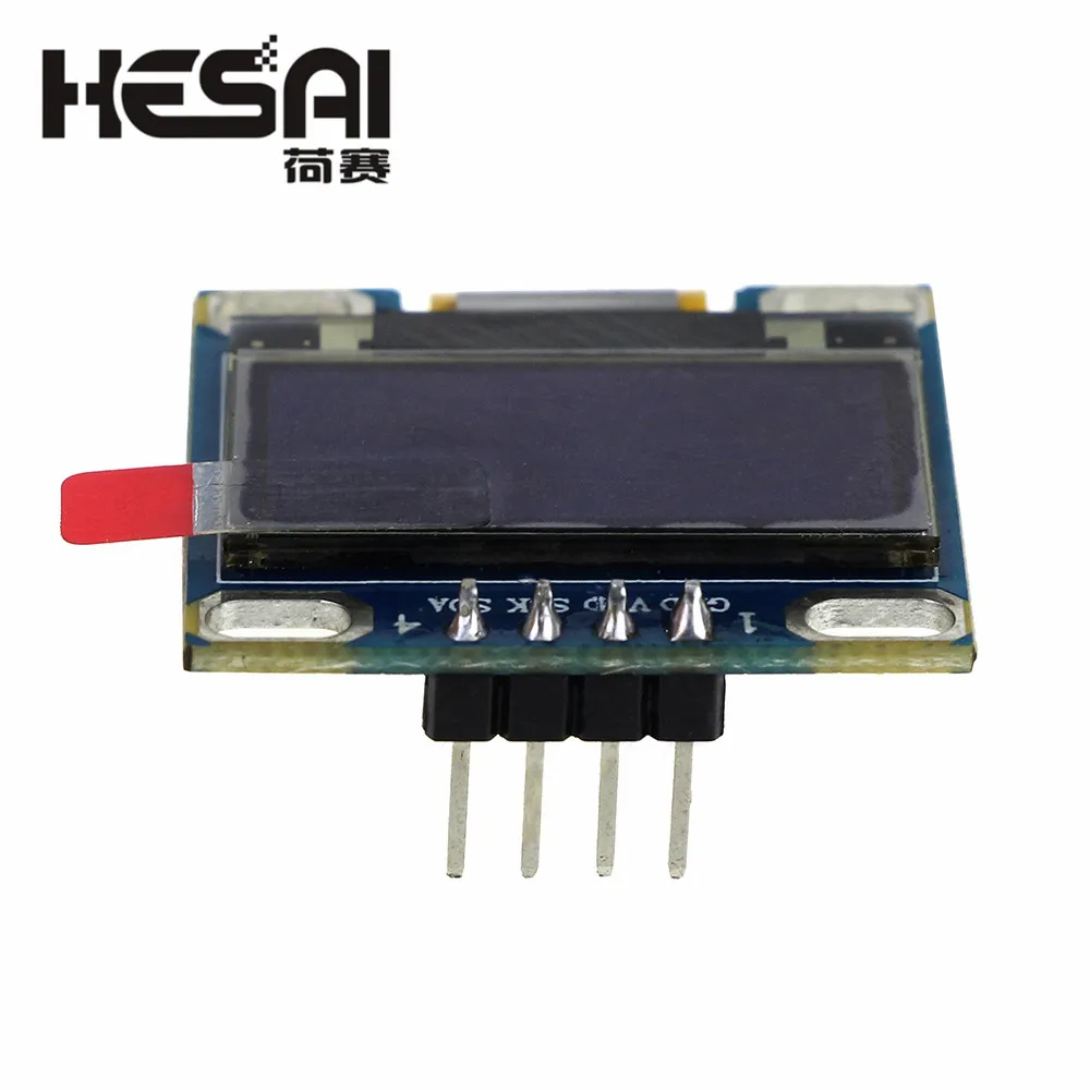 0 96 дюймов IIC Serial желтое OLED Дисплей модуль 128X64 I2C SSD1315 12864 плата с ЖК экраном GND VDD SCK