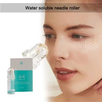 2021 popular hydra roller 64 stamp mesotherapy serum fine touch applicator hydra needle 20