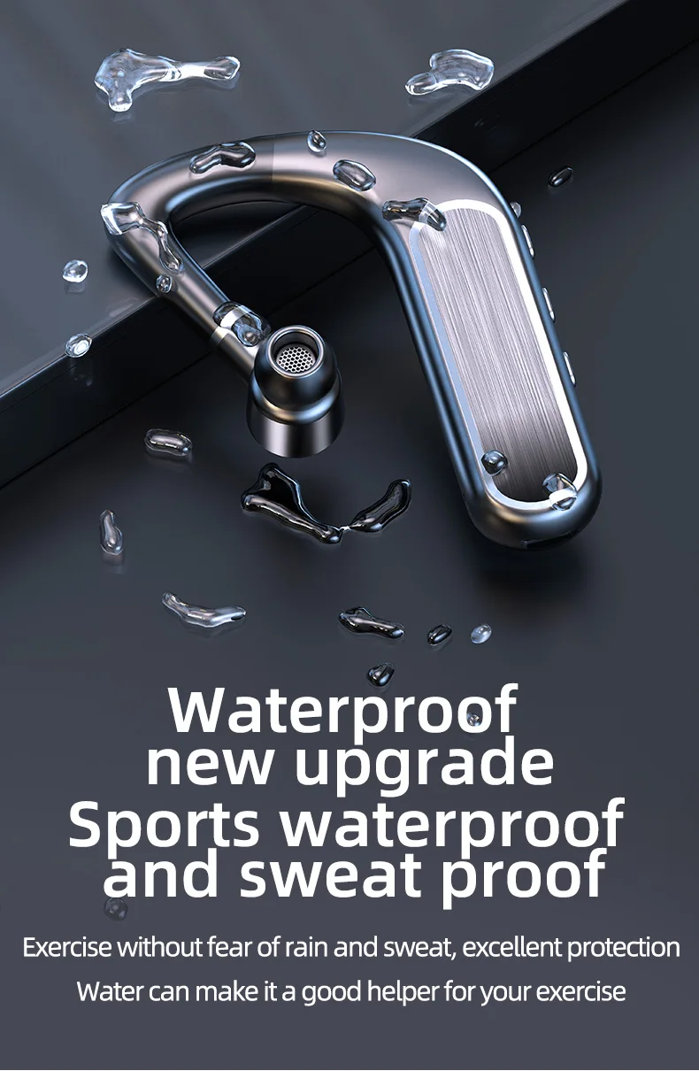 

TWS Bluetooth 5.0 Earphones Wireless Headphones Sport Earbuds Headset Business Headset with Mic for IPhone Xiaomi Samsung Huawei