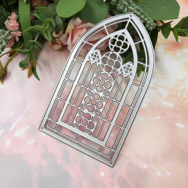 

Window Frame Metal Cutting Dies Stencils For Scrapbooking Embossing Die Paper Cards Making Album Decorative Crafts