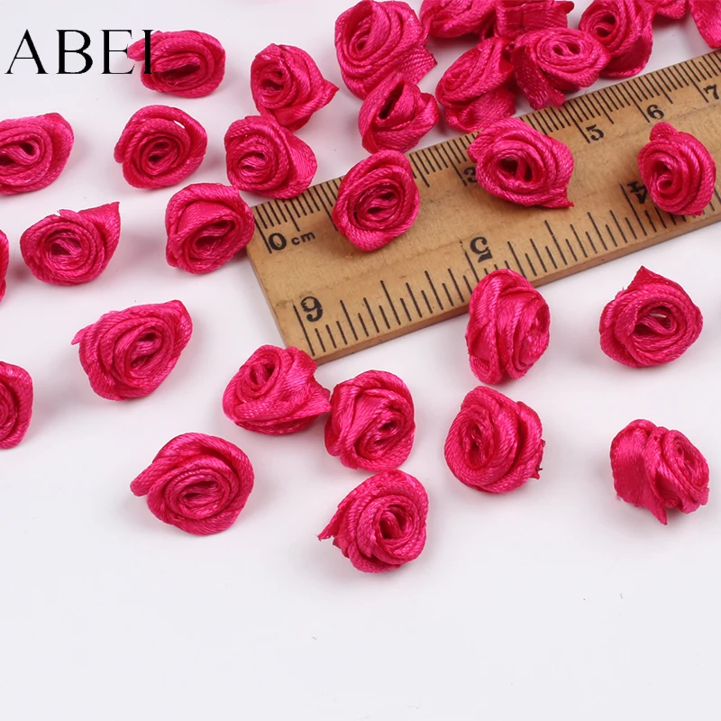 Головка для свадебвечерние НКИ 100 шт. 15 мм мини-розовый цветок дюйма украшение