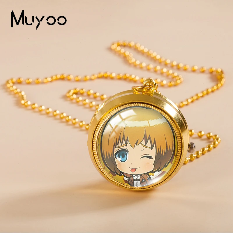 Новинка 2021 часы из игры атака на Титанов с аниме Эрена Леви Armin Arlelt Zoe Hange Ханс