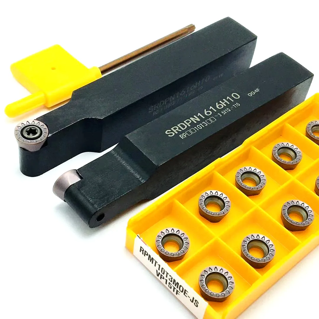 Держатель для токарного инструмента SRDPN1010H10 SRDPN1212H10, сверлильный стержень, внешний держатель инструмента CNC RPMT10T3MO RPMW1003MO R5, карбидная вставка