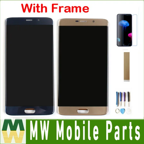 With Frame For Elephone S7 LCD Display+Touch Screen Digitizer Assembly Blue Gold color with Kits | Мобильные телефоны и