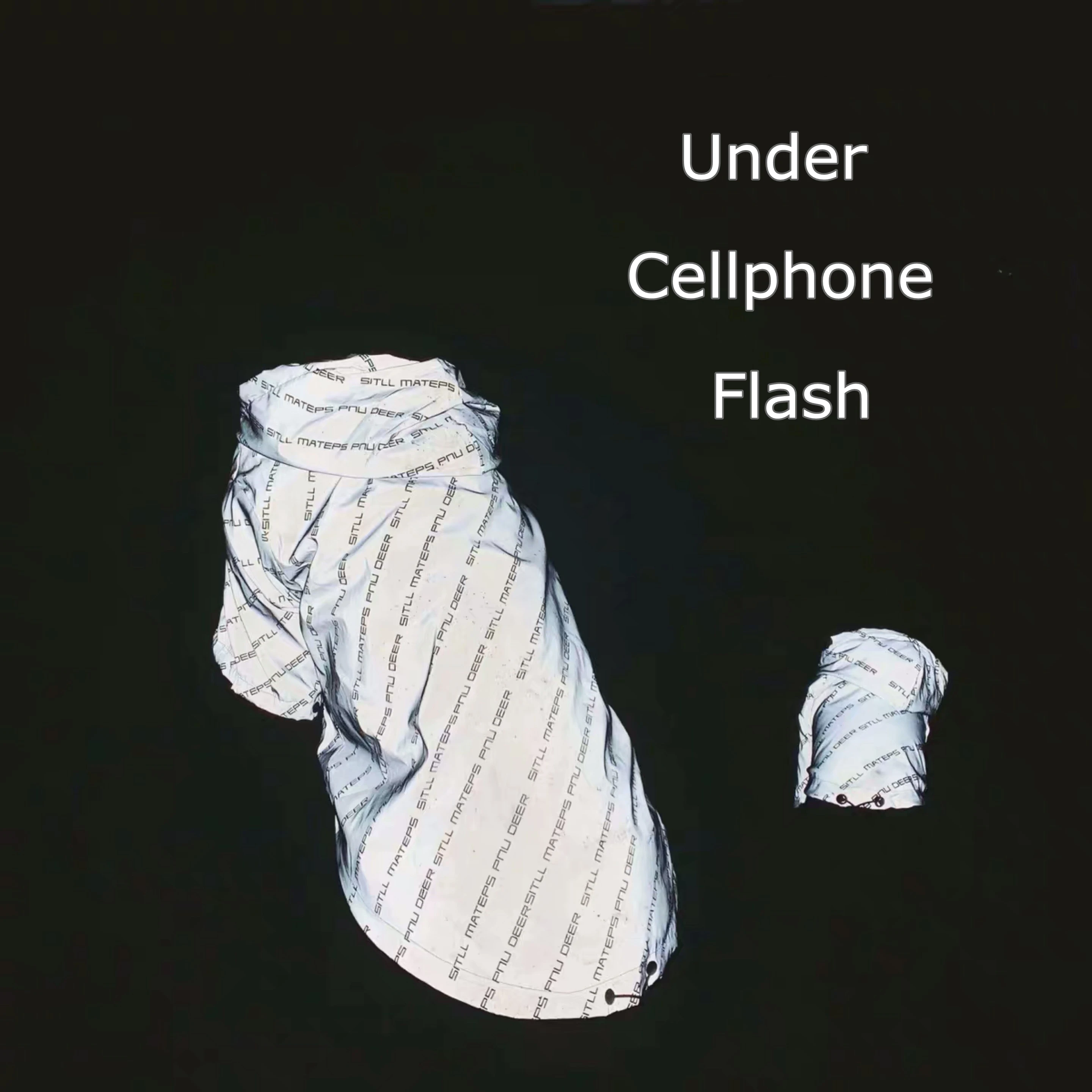 Светоотражающая ветровка для собак уличная куртка ветрозащитная одежда мопса