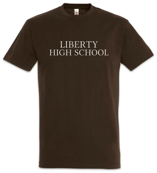 

Liberty High II T-Shirt 13 School Reasons Symbol Sign Logo Why Hannah Tape