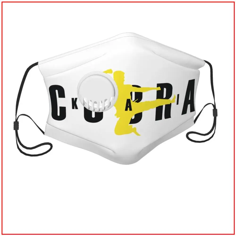 

KAIR COBRA Kids Men Women face mask Black Reusable Cooling Designs Masks for Germ Protection Breathable Bandana