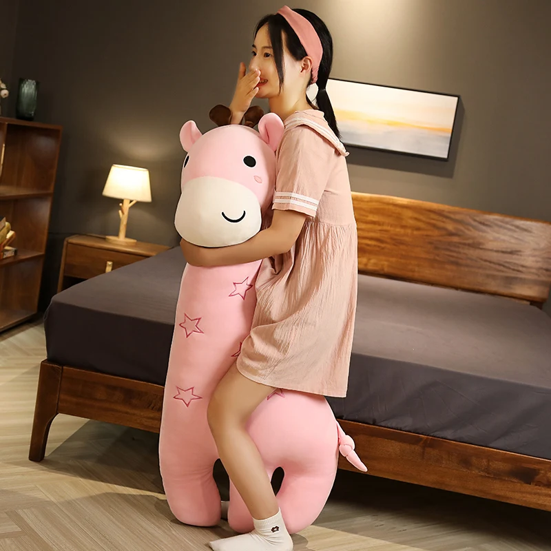Милый милый олень Nice Huggable плюшевые игрушки мягкие фаршированные жираф длинная