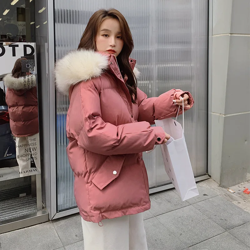 Ladies Coats and Jackets  Winter Coat  Clothing for Women The New Korean Version Loose Short Bread Service