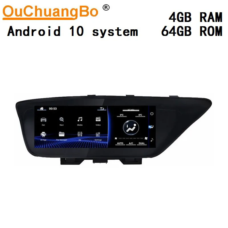 Ouchuangbo автомобиль радио аудио плеер с gps устройство для Lexus ES ES300 ES250 ES350 RHD 2015 2018