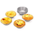 Форма для торта, яичный пирог, паста для духовки, Круглый заварной крем, жестяной инструмент для торта, яичный пирог форма из алюминиевого сплава, кухонные инструменты для выпечки