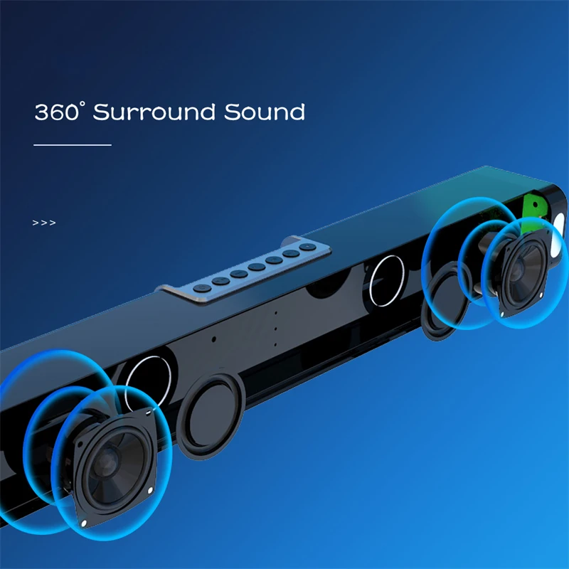 2021 компьютерная игровая Колонка s с RGB подсветкой мощный бас стерео звук USB 3 5 мм