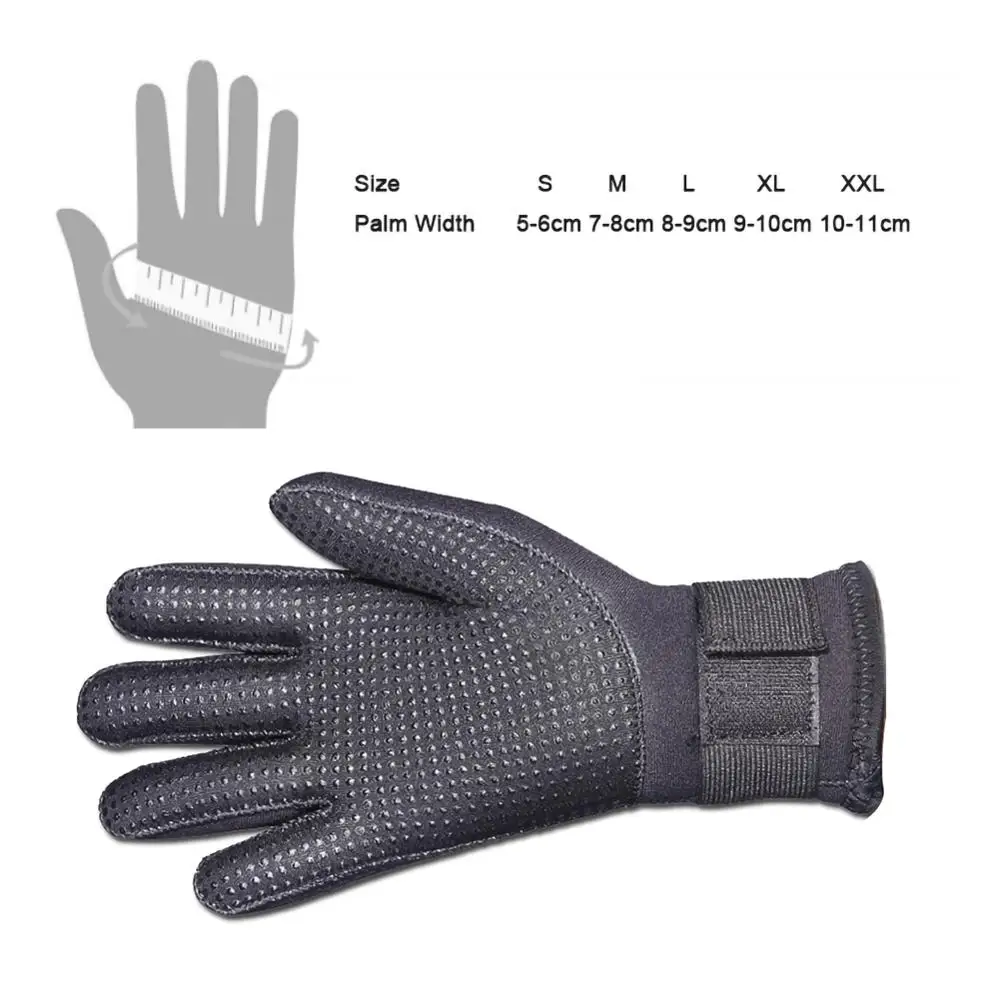 

5MM Neoprene Scuba Dive Gloves Swim Gloves Snorkeling Equipment Anti Scratch Keep Warm Wetsuit Material Winter Swim Spearfishing