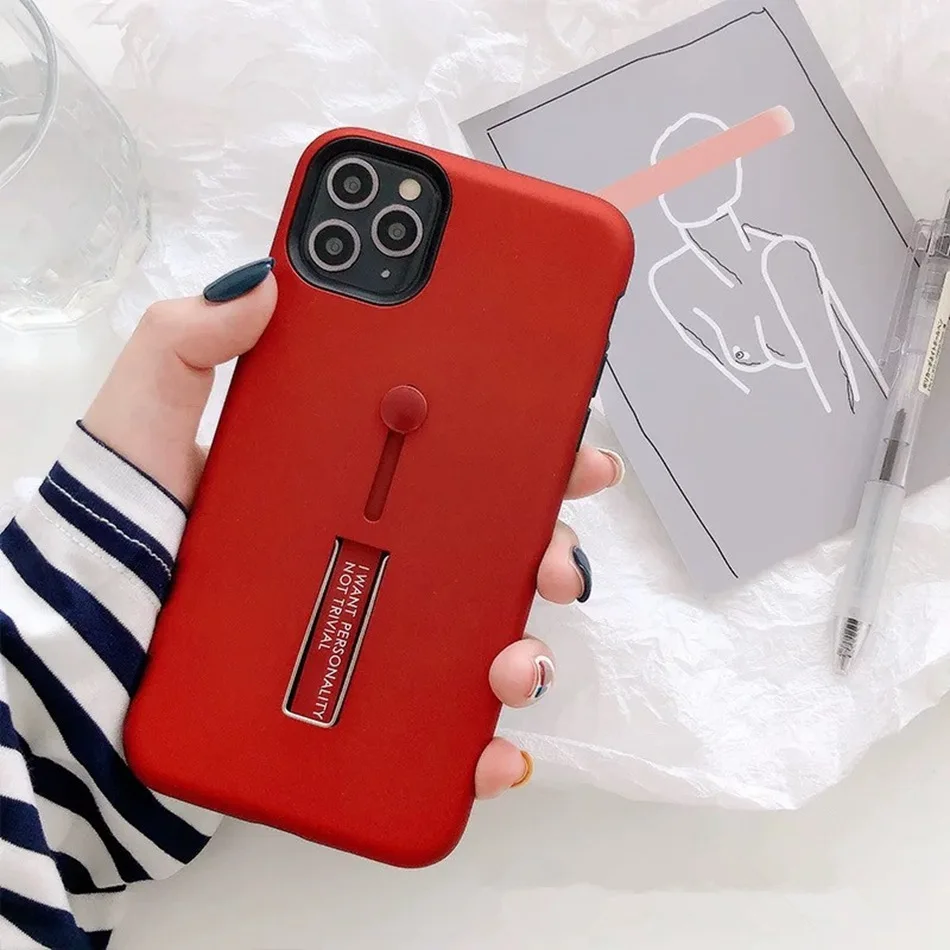 Floop Case For Huawei Mate 30 20 Pro Finger Loop Strap Cover 10 Lite Hide Kickstand Armor Shockproof Cases |