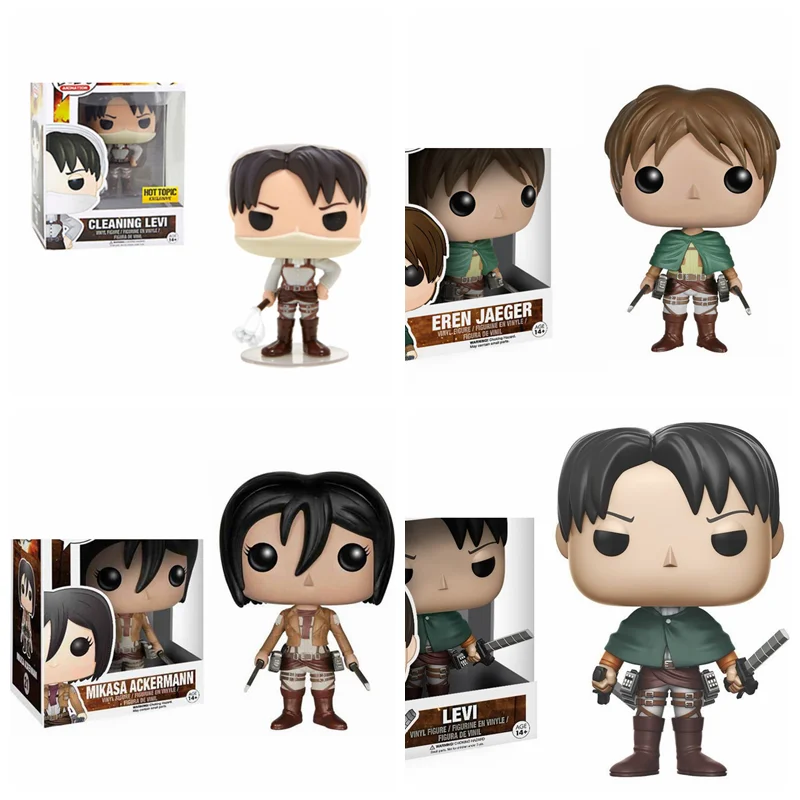 attack on titan pop figures