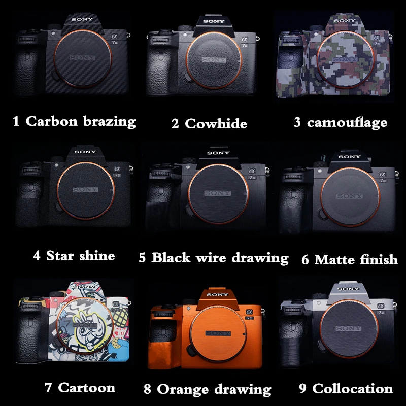 Антиокислительная наклейка для камеры SONY A7R4 A7M3 A7R3 A7R2 A7M2 A9 A6300 A6500 защитная